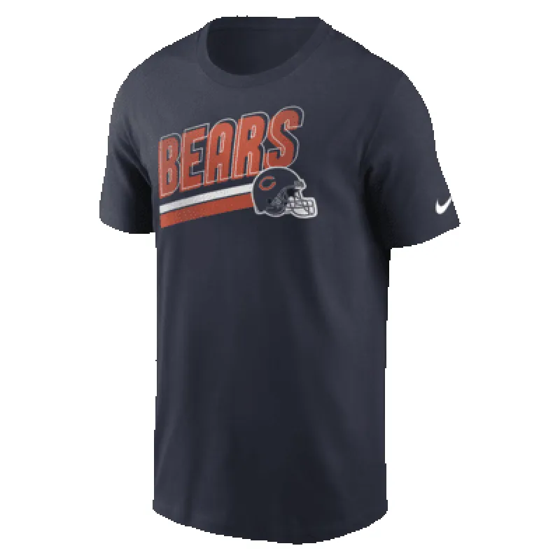 Chicago Bears Essential Blitz Lockup Men's Nike NFL T-Shirt sold by Nike