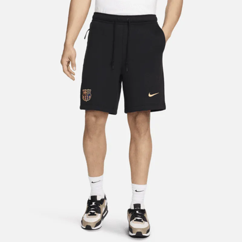 FC Barcelona Tech Fleece Men's Nike Soccer Shorts sold by Nike