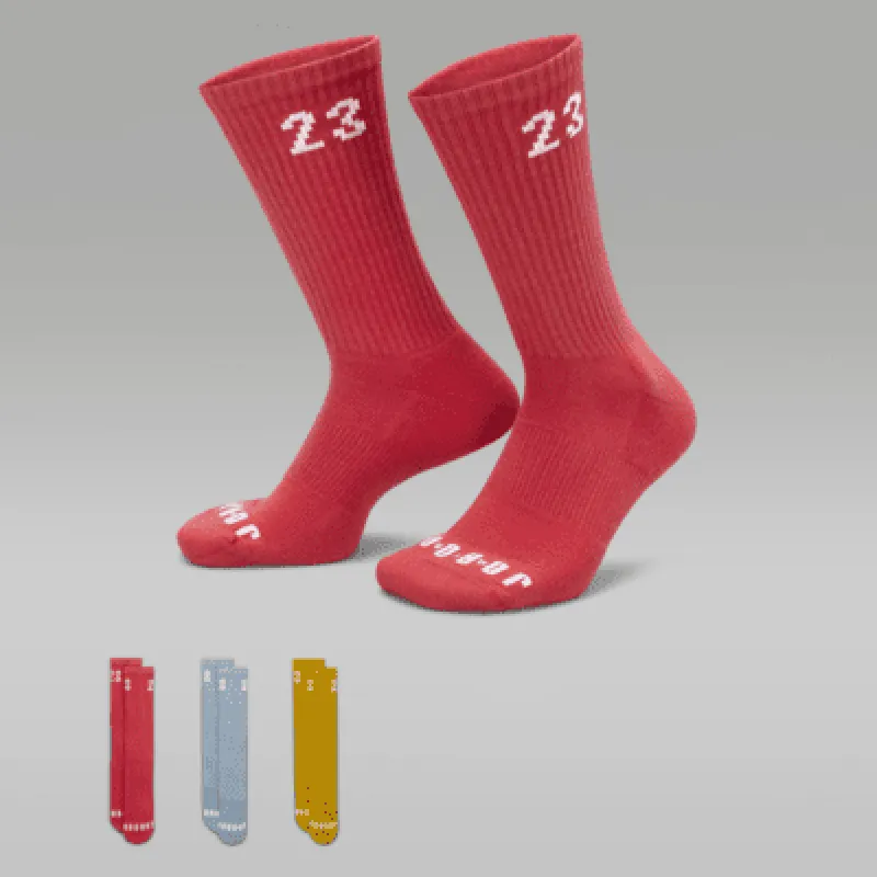 Jordan Essentials Crew Socks (3 Pairs) sold by Nike
