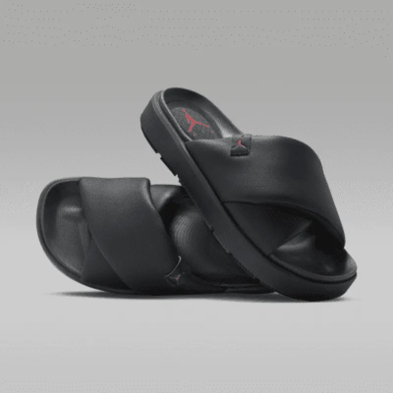 ★ Nike★ Jordan Sophia W Black Gym Red FZ7012001 FZ7012-00 WMNS) Air Jordan Sophia Slide SS 'Black Gym Red' FZ7012-001