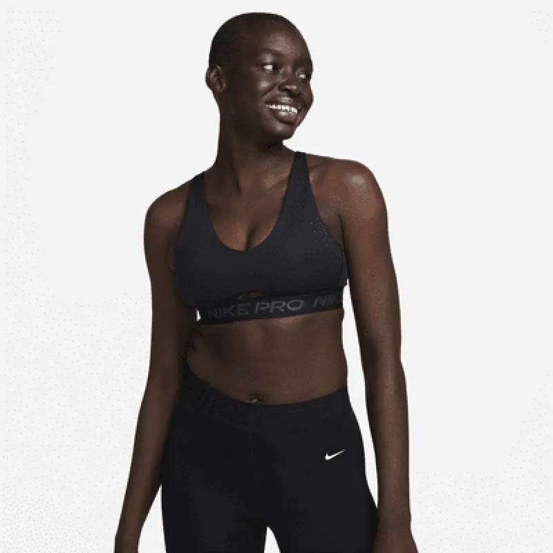 Nike Pro Indy Plunge Women's Medium-Support Padded Sports Bra made by Nike