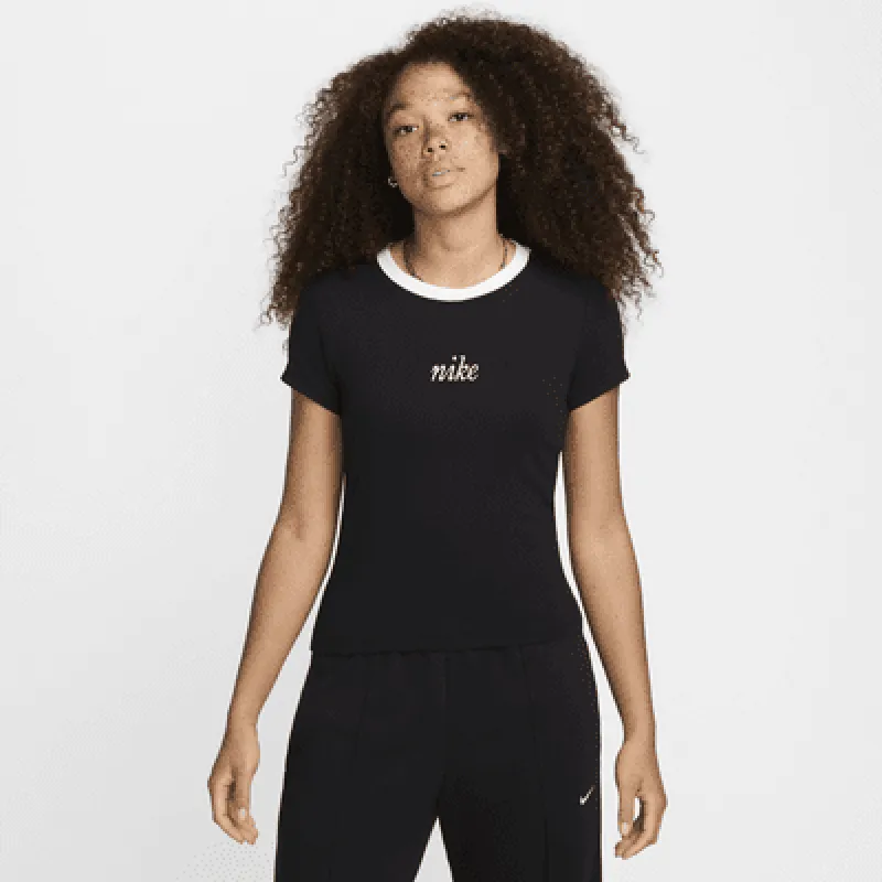 Nike Sportswear Chill Knit Women's Slim Cropped Tee sold by Nike