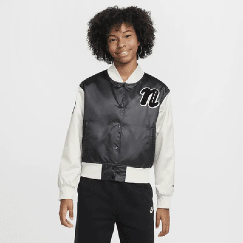 Nike Sportswear Girls' Varsity Jacket sold by Nike