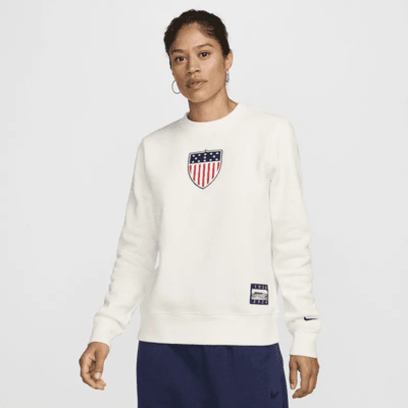 Team USA Phoenix Fleece Women's Nike Crew-Neck Sweatshirt sold by Nike