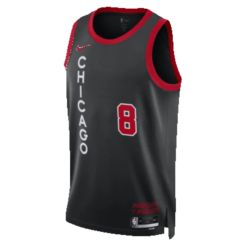 Zach Lavine Chicago Bulls City Edition 2023/24 Men's Nike Dri-FIT NBA Swingman Jersey sold by Nike