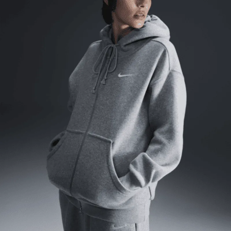 Nike Sportswear Phoenix Fleece Women's Oversized Full-Zip Hoodie sold by Nike