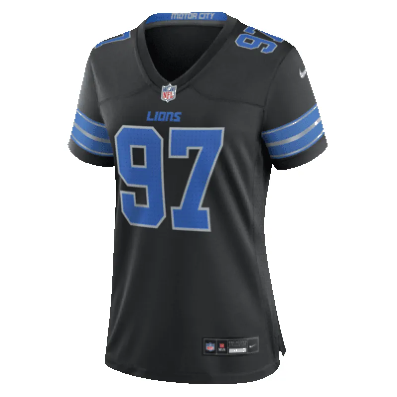 Aidan Hutchinson Detroit Lions Women's Nike NFL Game Football Jersey sold by Nike