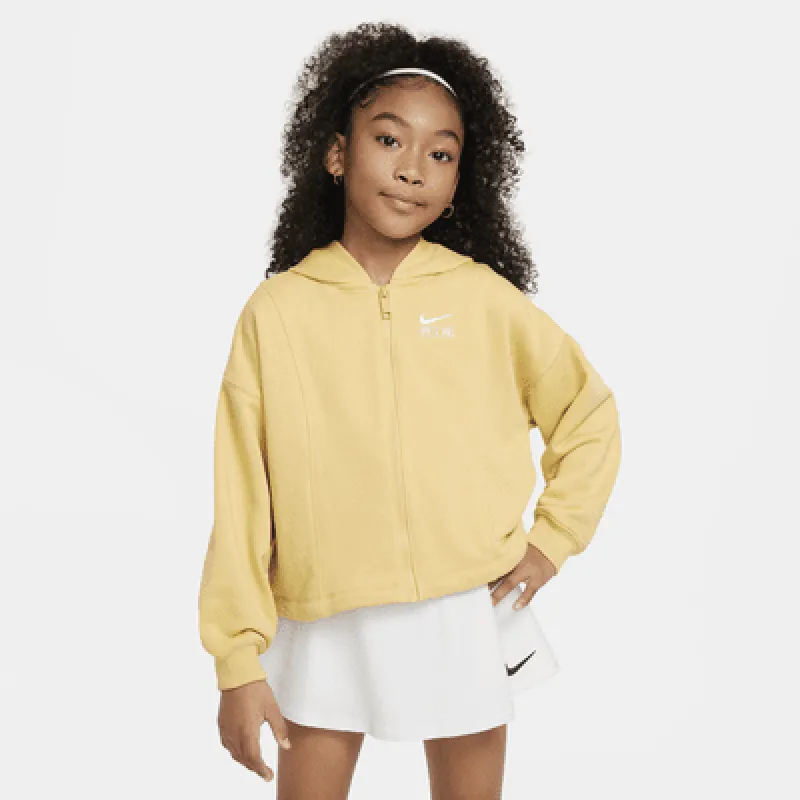 Nike Air Girls' French Terry Full-Zip Hoodie sold by Nike