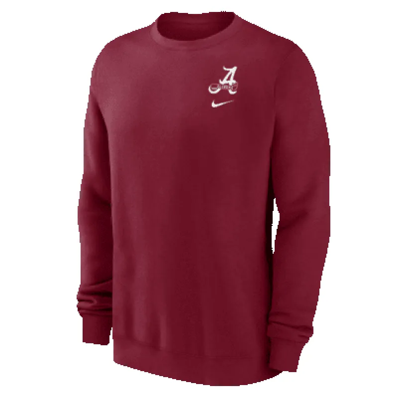 Alabama Club Fleece Men's Nike College Sweatshirt sold by Nike