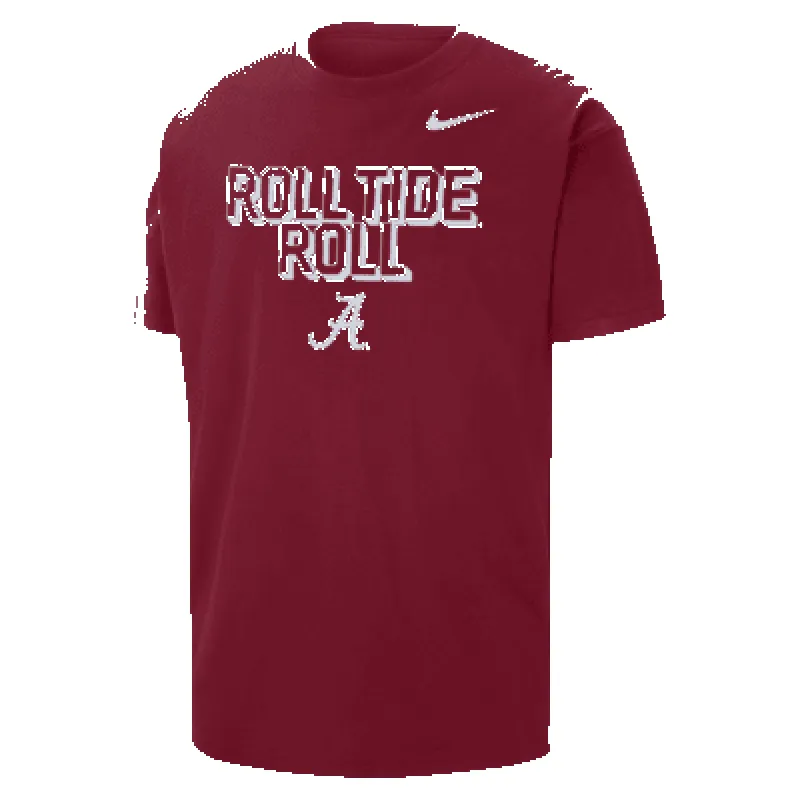 Alabama Men's Nike College Max90 Crew-Neck T-Shirt sold by Nike