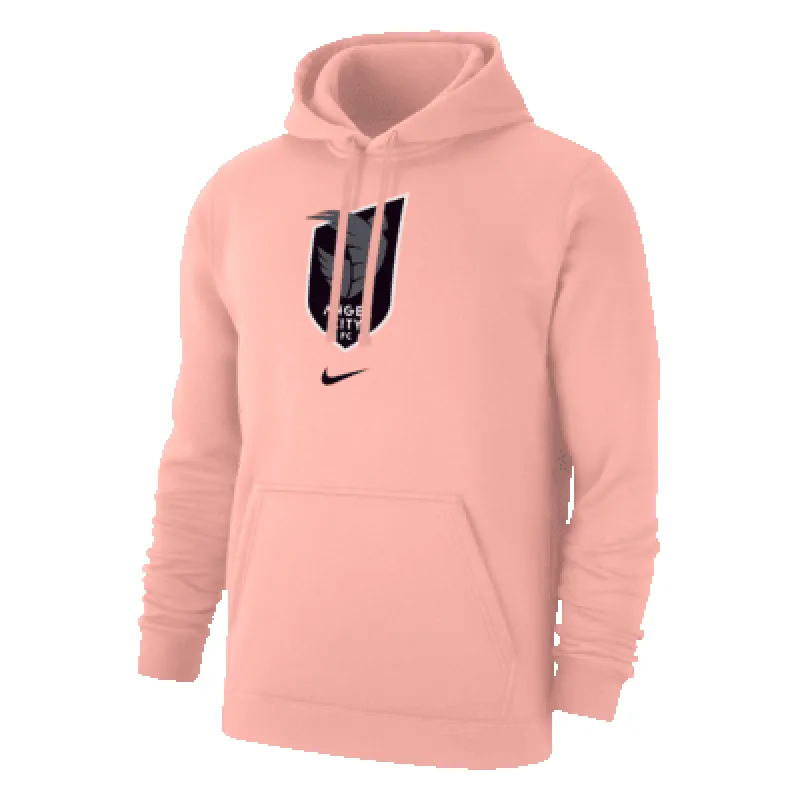 Angel City FC Club Fleece Men's Nike NWSL Pullover Hoodie made by Nike