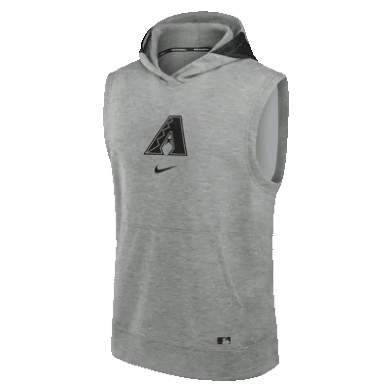 Arizona Diamondbacks Authentic Collection Early Work Men’s Nike Dri-FIT MLB Sleeveless Pullover Hoodie sold by Nike