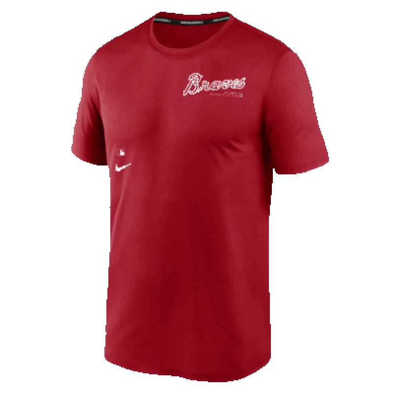 Atlanta Braves Authentic Collection Early Work Men’s Nike Dri-FIT MLB T-Shirt sold by Nike