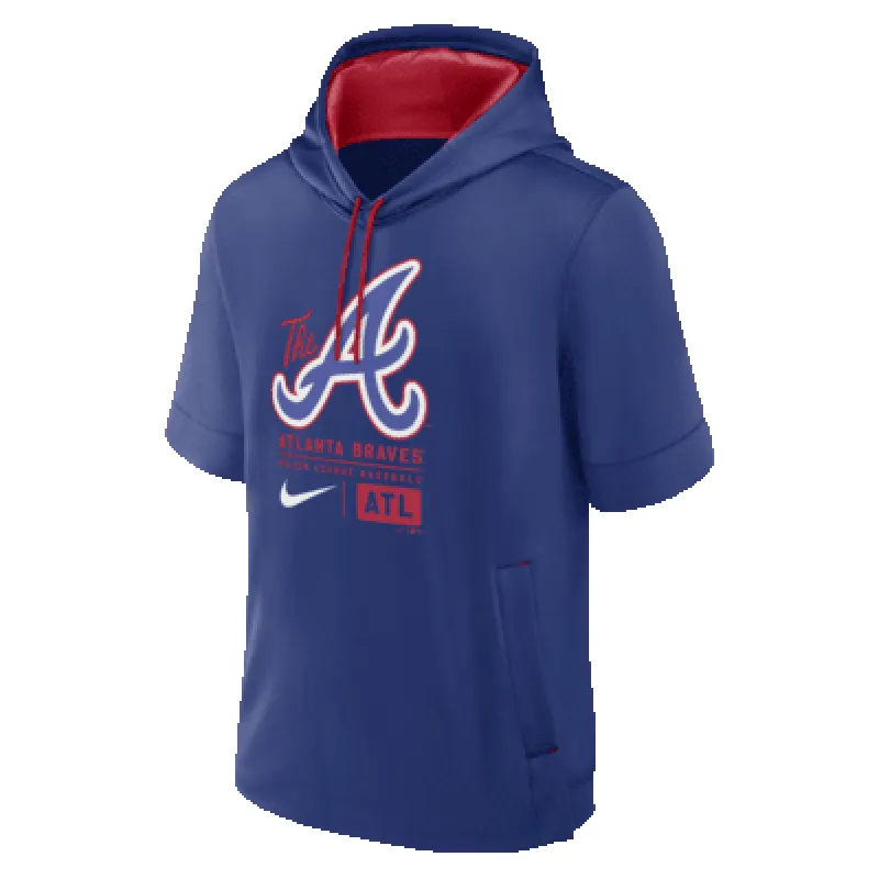 Atlanta Braves City Connect Men's Nike MLB Short-Sleeve Pullover Hoodie sold by Nike