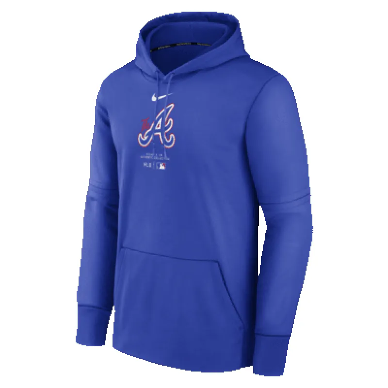 Atlanta Braves City Connect Practice Men's Nike Therma MLB Pullover Hoodie sold by Nike