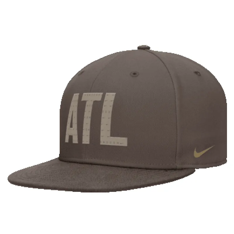Atlanta Braves Statement True Men's Nike Dri-FIT MLB Fitted Hat sold by Nike