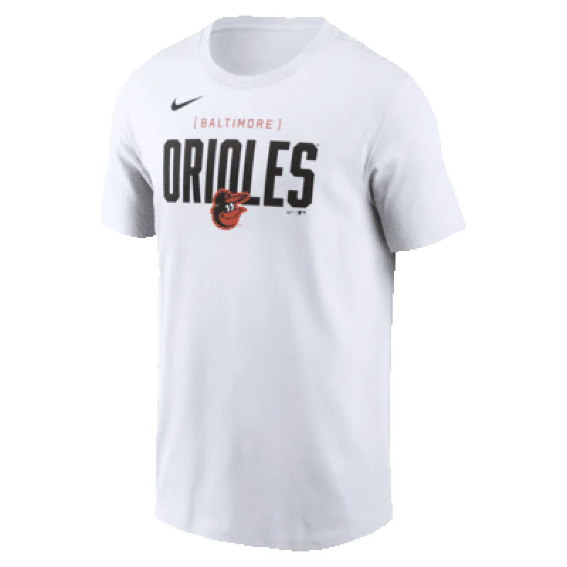 Baltimore Orioles Home Team Bracket Men's Nike MLB T-Shirt sold by Nike