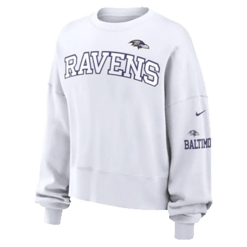 Baltimore Ravens Women's Nike NFL Pullover Crew sold by Nike