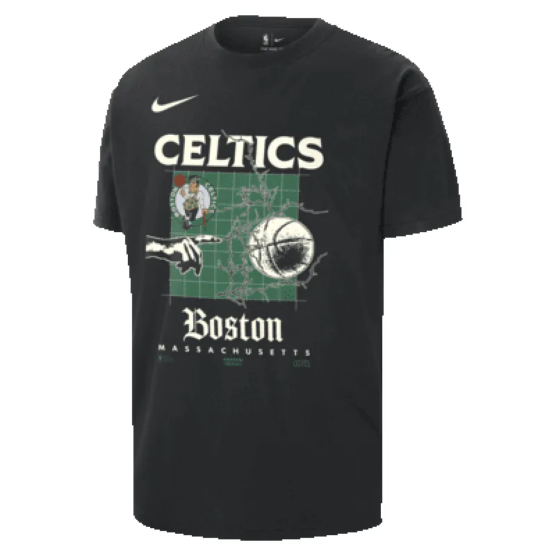 Boston Celtics Courtside Men's Nike NBA Max90 T-Shirt sold by Nike