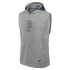 Boston Red Sox Authentic Collection Early Work Men’s Nike Dri-FIT MLB Sleeveless Pullover Hoodie sold by Nike