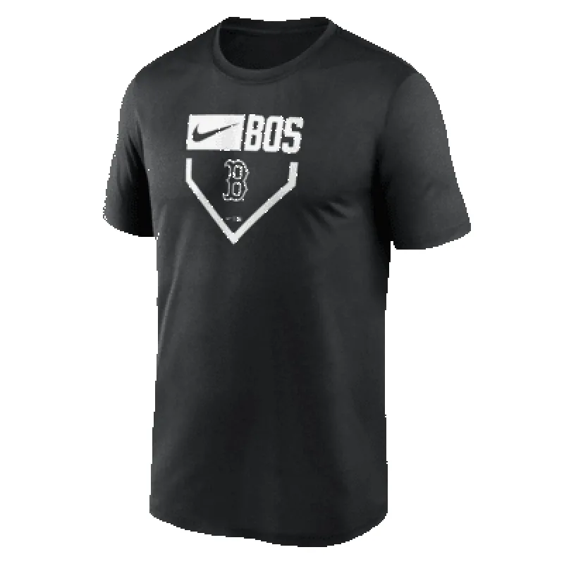 Boston Red Sox Home Plate Icon Legend Men's Nike Dri-FIT MLB T-Shirt sold by Nike