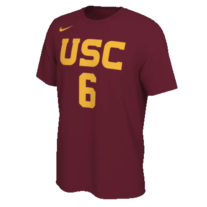 Bronny James USC Men's Nike College T-Shirt sold by Nike