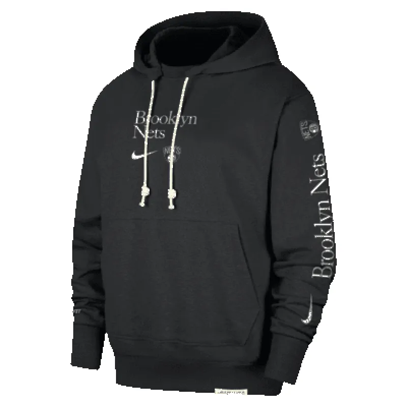 Brooklyn Nets Standard Issue Courtside Men's Nike Dri-FIT NBA Hoodie sold by Nike