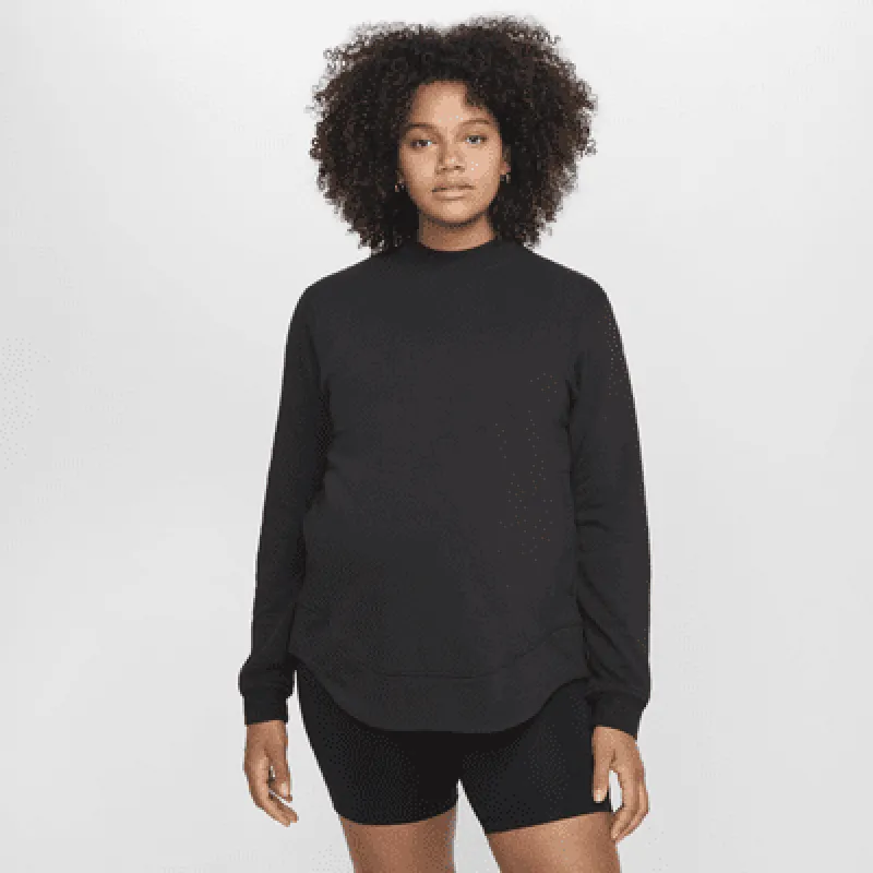 Nike (M) One Women's Reversible French Terry Pullover Top (Maternity) sold by Nike