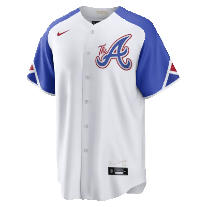 MLB Atlanta Braves City Connect Men's Replica Baseball Jersey sold by Nike