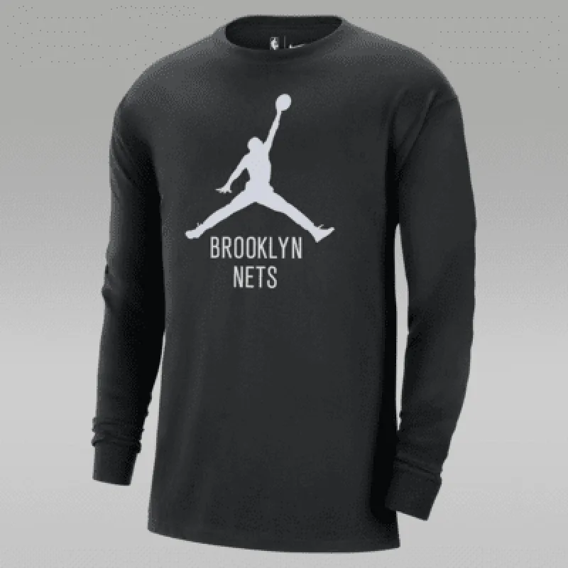Brooklyn Nets Essential Men's Jordan NBA Long-Sleeve T-Shirt sold by Nike
