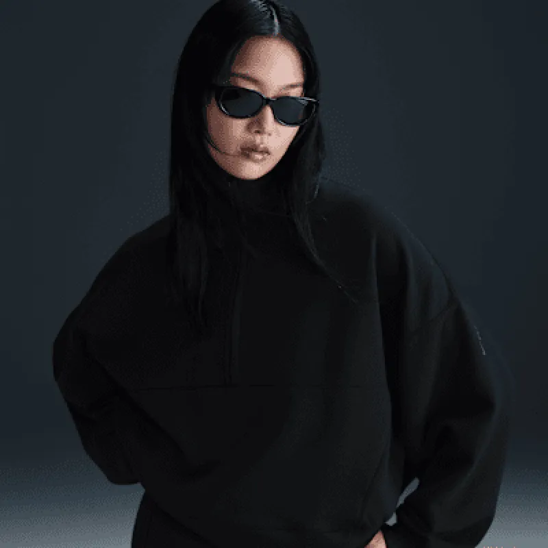 Nike 24.7 ImpossiblySoft Women's Dri-FIT Oversized 1/2-Zip Top sold by Nike