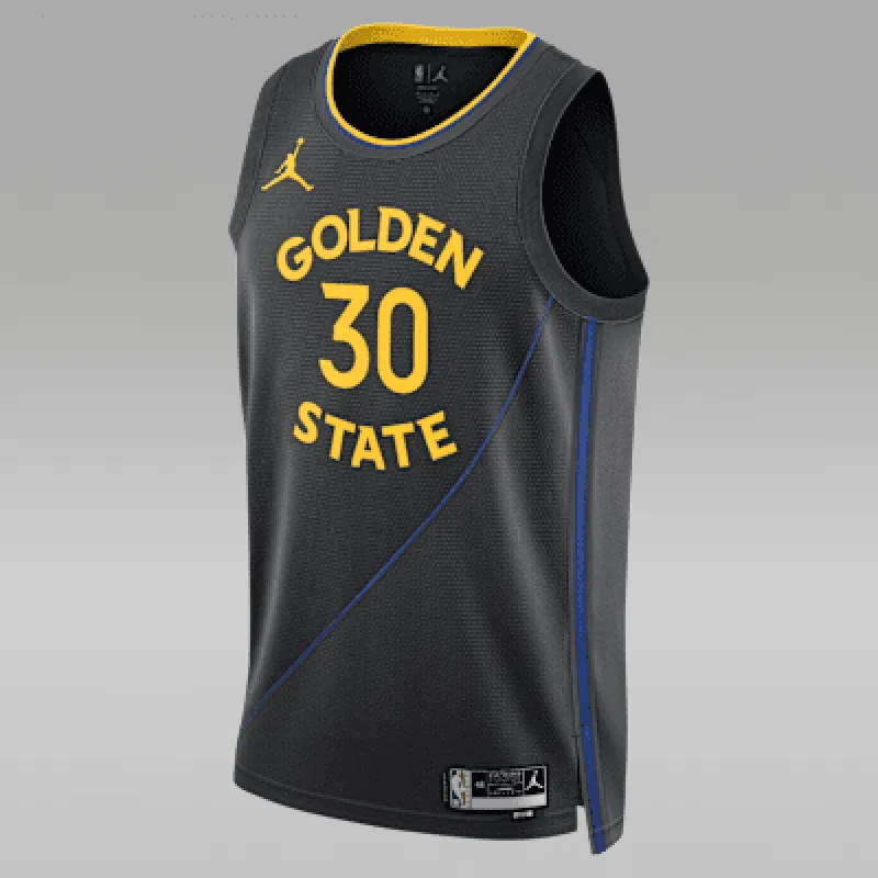 Stephen Curry Golden State Warriors 2024/25 Statement Edition Men's Jordan Dri-FIT NBA Swingman Jersey sold by Nike