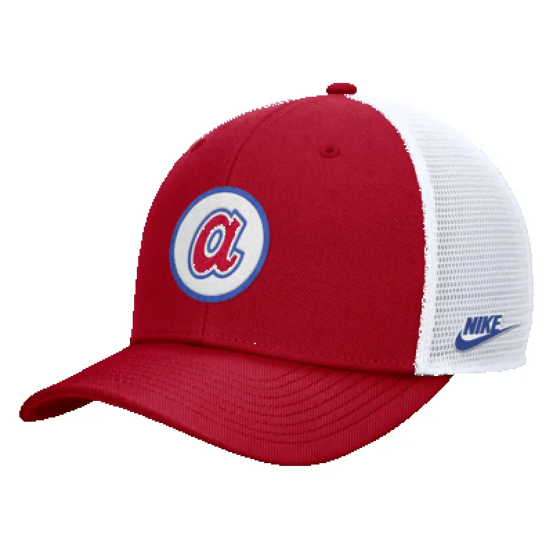 Atlanta Braves Cooperstown Rise Men's Nike Dri-FIT MLB Trucker Adjustable Hat sold by Nike