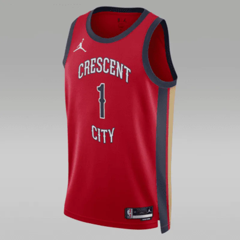 Zion Williamson New Orleans Pelicans 2023/24 Statement Edition Jordan Dri-FIT NBA Swingman Jersey sold by Nike