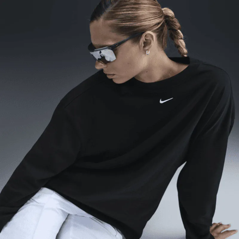 Nike Sportswear Essential Women's Oversized Long-Sleeve T-Shirt sold by Nike