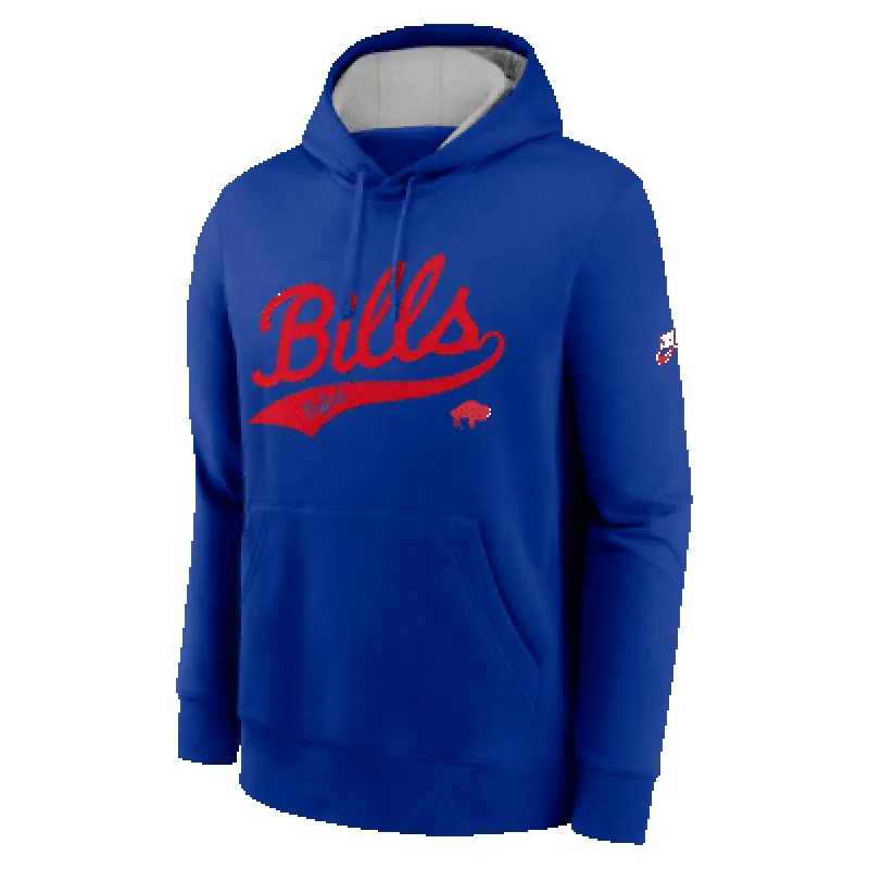 Buffalo Bills Rewind Club Logo Men's Nike NFL Pullover Hoodie sold by Nike