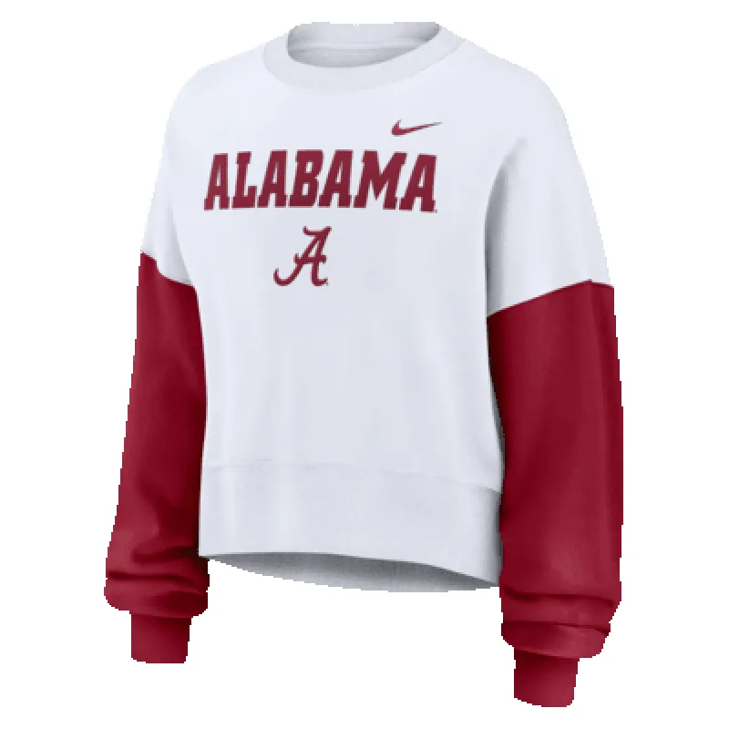 Alabama Crimson Tide Primetime Women's Nike College Pullover Crew sold by Nike