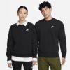 Nike Sportswear Club Men's French Terry Crew - Black sold by Nike