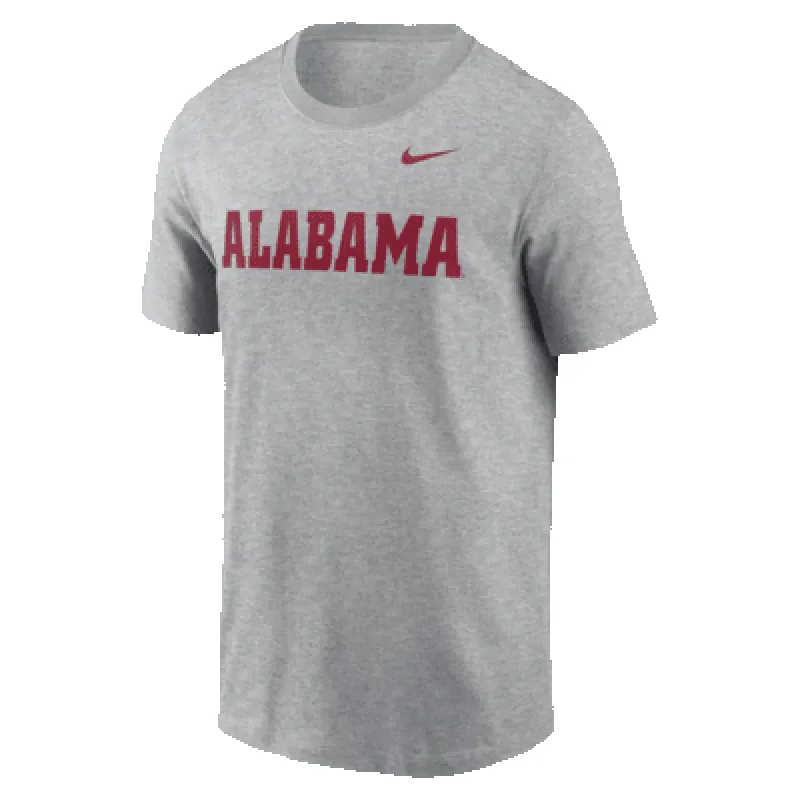 Alabama Crimson Tide Primetime Wordmark Men's Nike College T-Shirt sold by Nike