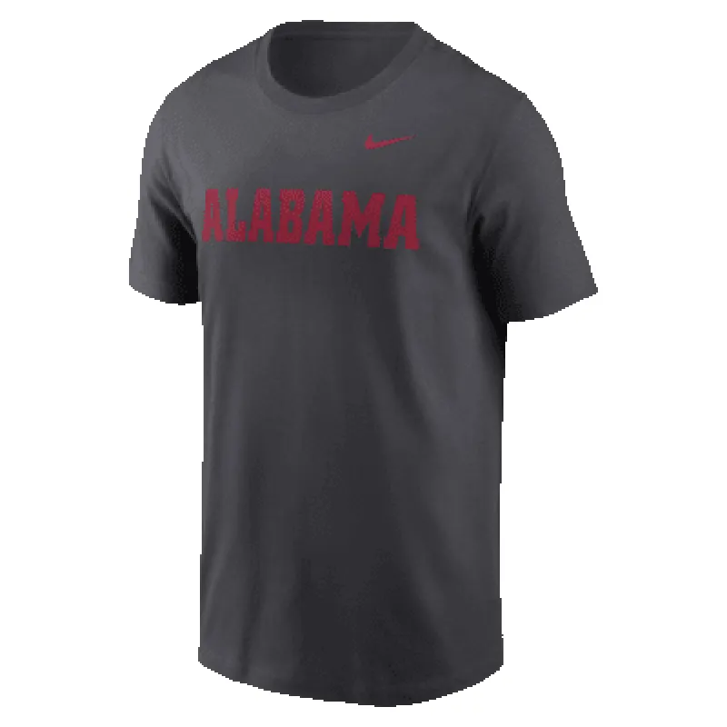 Alabama Crimson Tide Primetime Wordmark Men's Nike College T-Shirt sold by Nike
