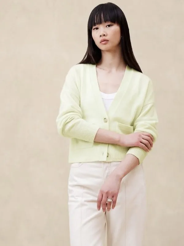 Caro Lightweight Cashmere Cardigan sold by Banana Republic