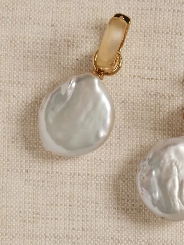 Pearl Drop Earring | Aureus + Argent sold by Banana Republic