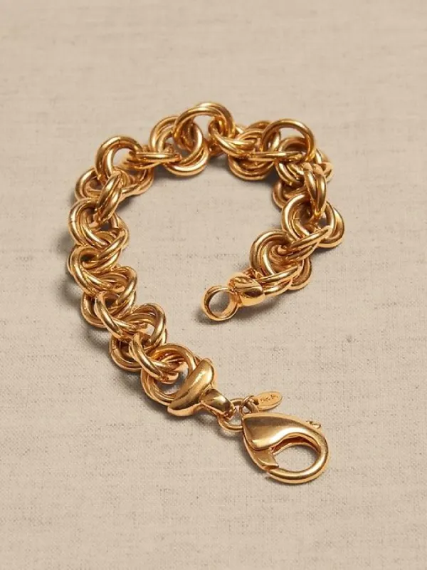 Ravena Link Bracelet | Aureus + Argent sold by Banana Republic