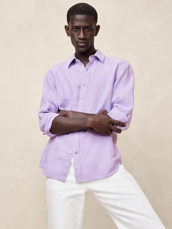 Standard Castello Linen Shirt sold by Banana Republic