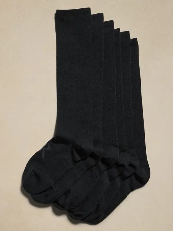Breathe Merino Sock 3-Pack sold by Banana Republic