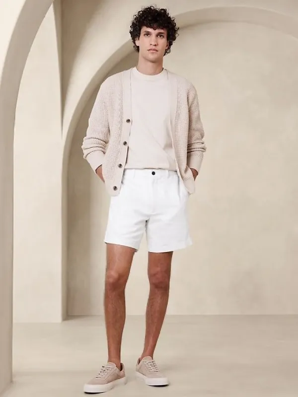 Lino 7" Linen Short sold by Banana Republic