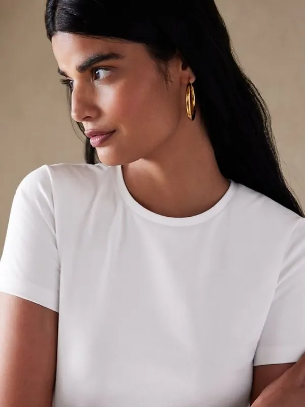 Refined Shrunken T-Shirt made by Banana Republic