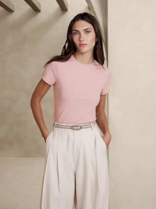 Refined Shrunken T-Shirt sold by Banana Republic