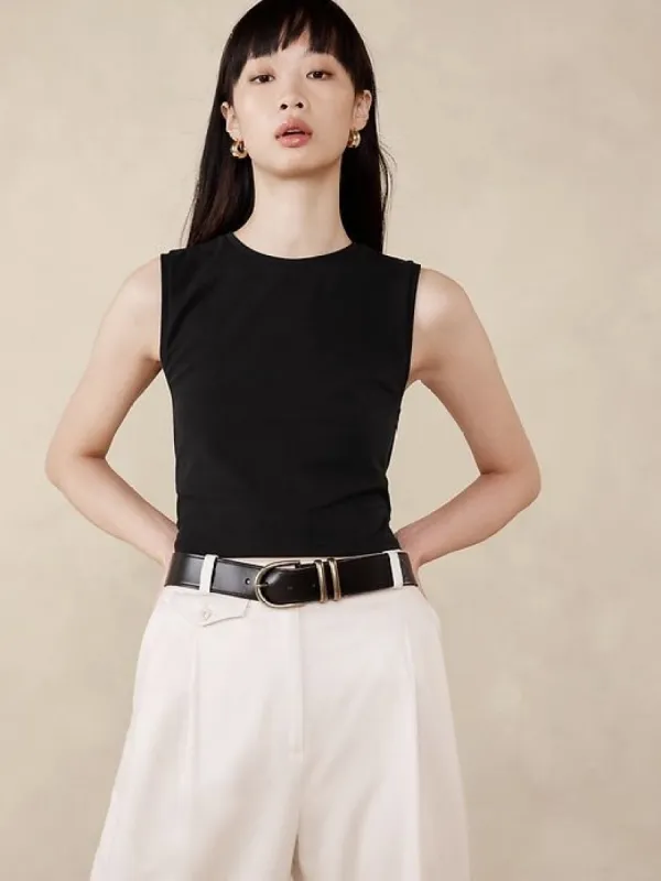 Refined Cropped Tank sold by Banana Republic