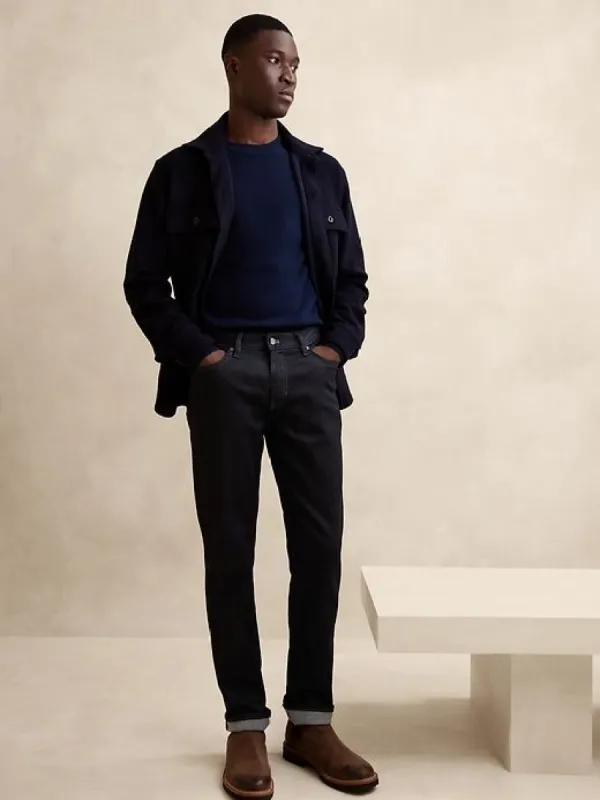 Slim LUXE Traveler Jean sold by Banana Republic